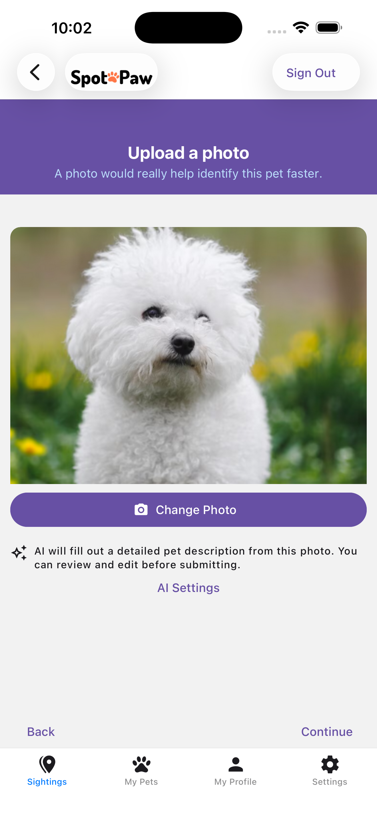 SpotAPaw - Lost Pet Finder
